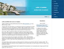 Tablet Screenshot of laffer-gottlieb.com